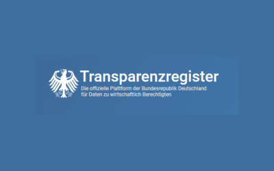 Neues vom Transparenzregister