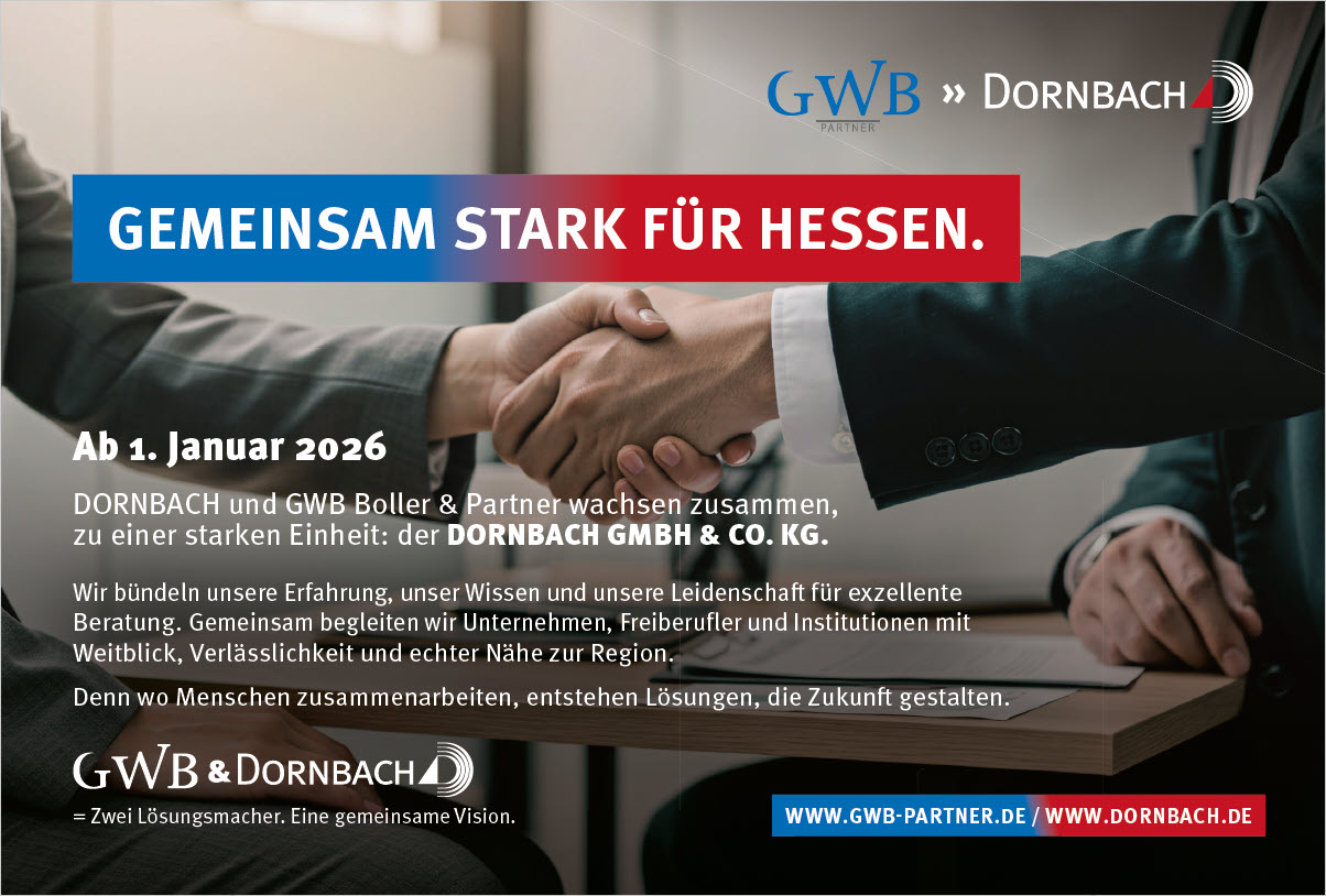 Fusion GWB Boller & Partner mit Dornbach